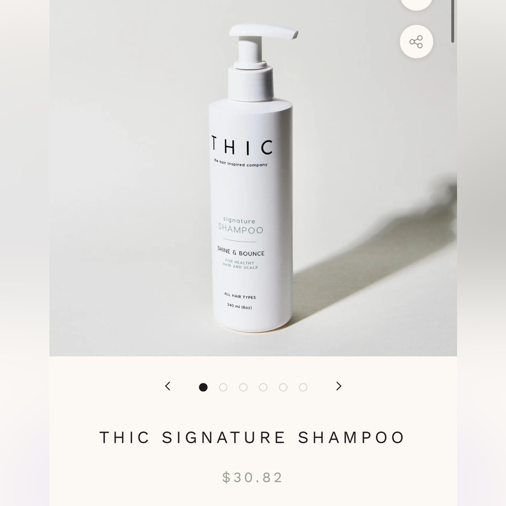 The hair inspired company (THIC) Signature Shampoo new unused